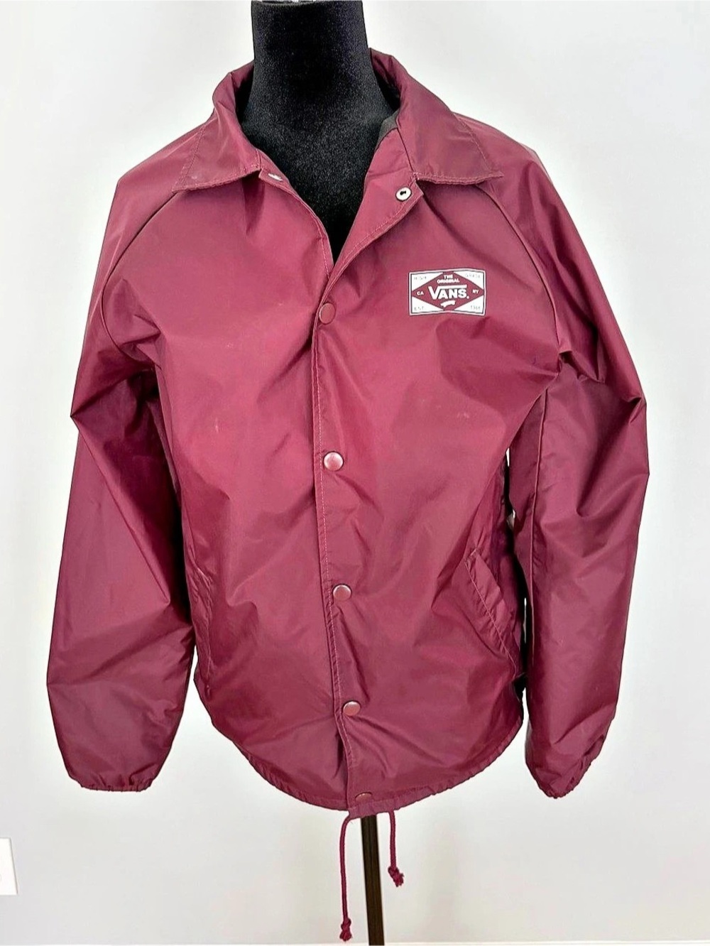 Vans Torrey Coaches Jacket Purple Size Medium